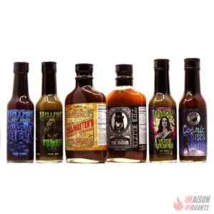 pack coffret 6 sauces piquantes volcanique