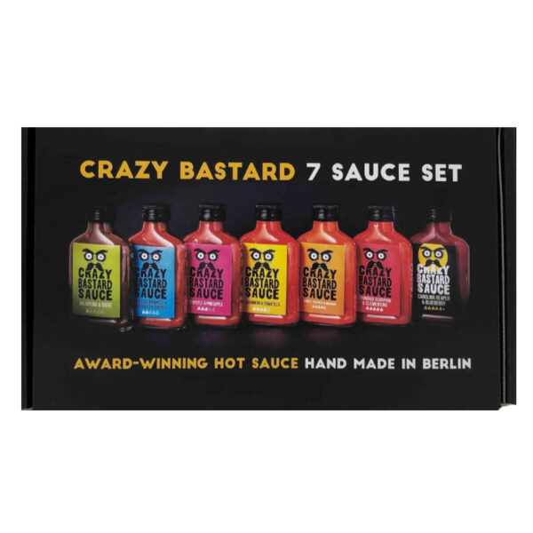 kit de 7 sauce pimentés qui arrachent