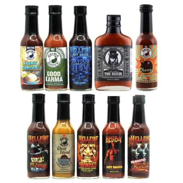 Coffret Xtreme de sauce piquante