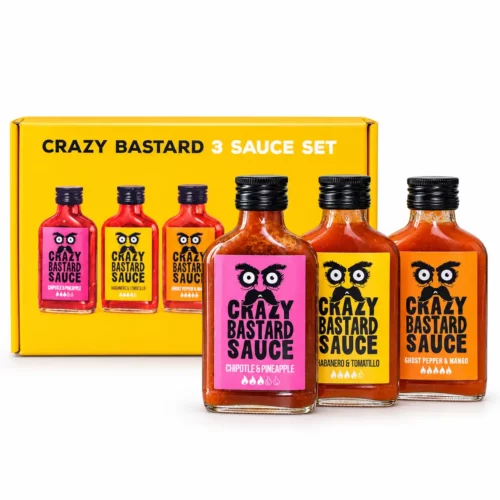 Coffret 3 Sauces Crazy Bastard