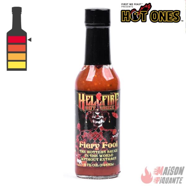 sauce pimentée fiery fool hellfire hot ones us