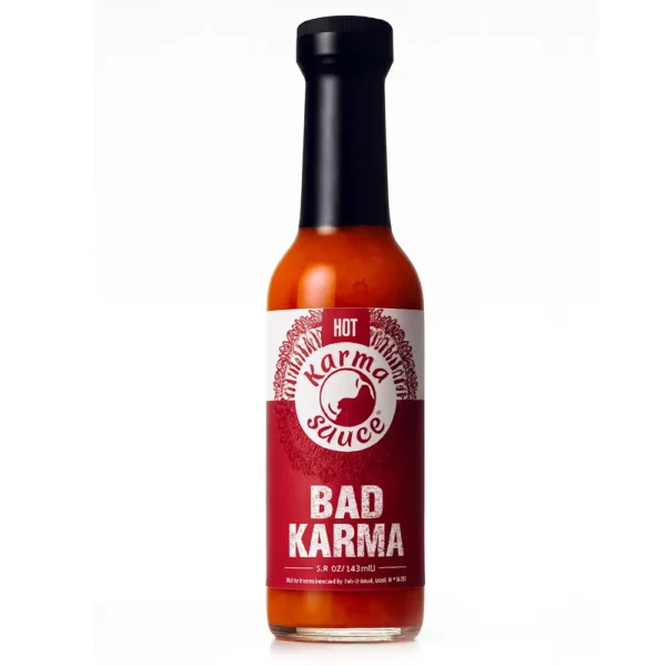sauce piquante artisanal Bad karma