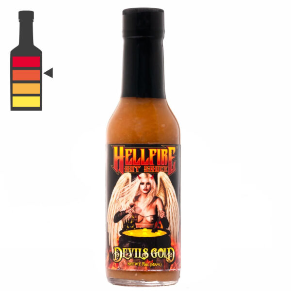 sauce pimentée devils gold hellfire