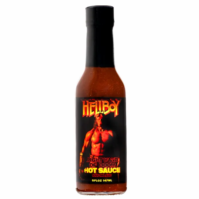Sauce Hellboy Right hand of doom Hellfire a 1,5 millions sur l'échelle de scoville