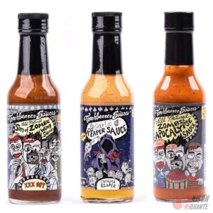 best seller 3 sauces piquantes torchbearer en coffret