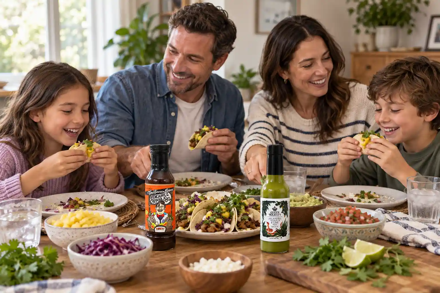 Sauces piquantes douces pour débutants à partager en famille