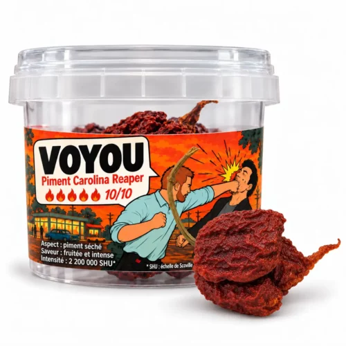 piment carolina reaper séché de voyou