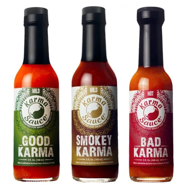 coffret de sauces piquantes hot ones Karma