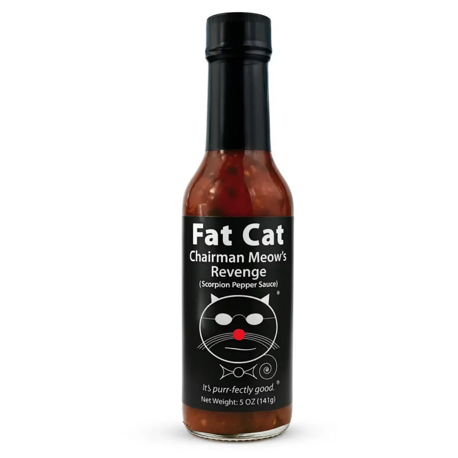 Sauce Chairman Meow's Revenge Fat Cat Noir - Coriandre Piment Grillé & fumé