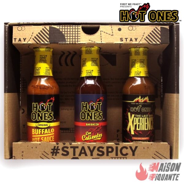 Coffret 3 Sauces Hot Ones Trio Saison 22