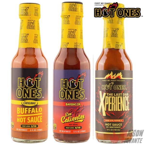 Coffret 3 Sauces Hot Ones Trio Saison 22