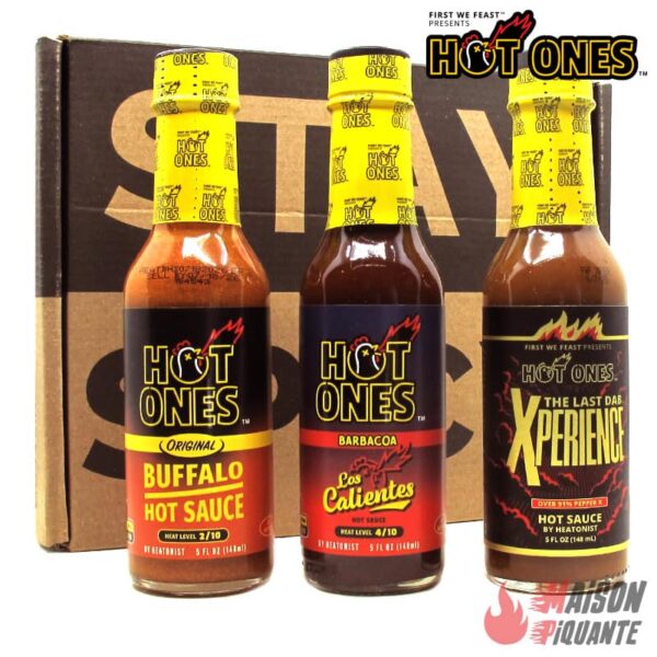 Coffret 3 Sauces Hot Ones Trio Saison 22