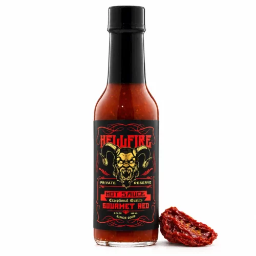 Sauce HellFire Hot Gourmet Red Private Reserve
