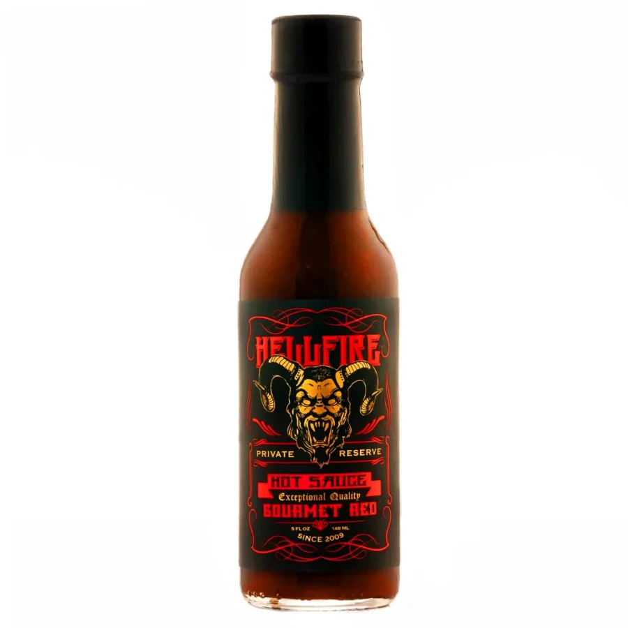 Sauce HellFire Hot Gourmet Red Private Reserve