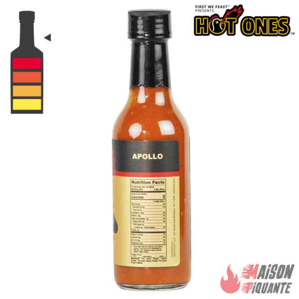 The Last Dab Apollo Sauce by Hot Ones® et Heatonist 2 millions sur l'échelle de scoville