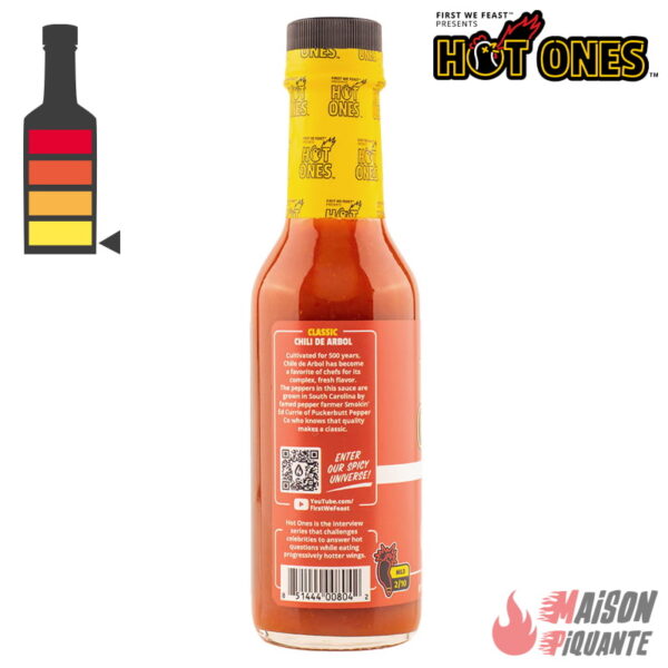 sauce hot ones USA the classic Original Chili De Arbol