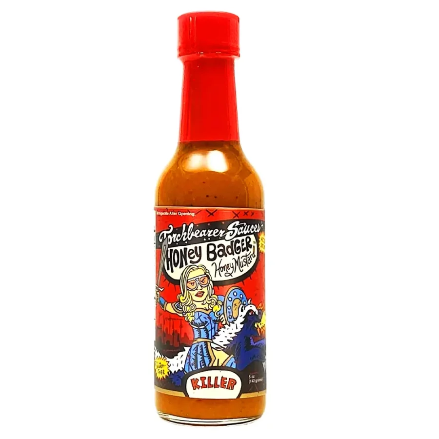 Sauce Honey Badger Torchbearer Moutarde Miel Killer