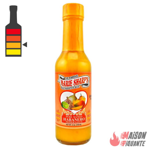 Sauce Mango Habanero Marie Sharp's a la mangue