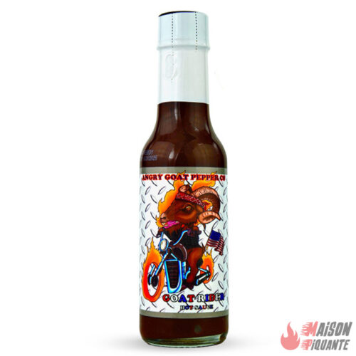 Goat Rider Hot Sauce Angry Goat Pepper Co hot ones us