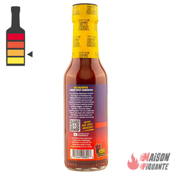 Sauce Los Calientes Barbacoa by Hot Ones® US et Heatonist