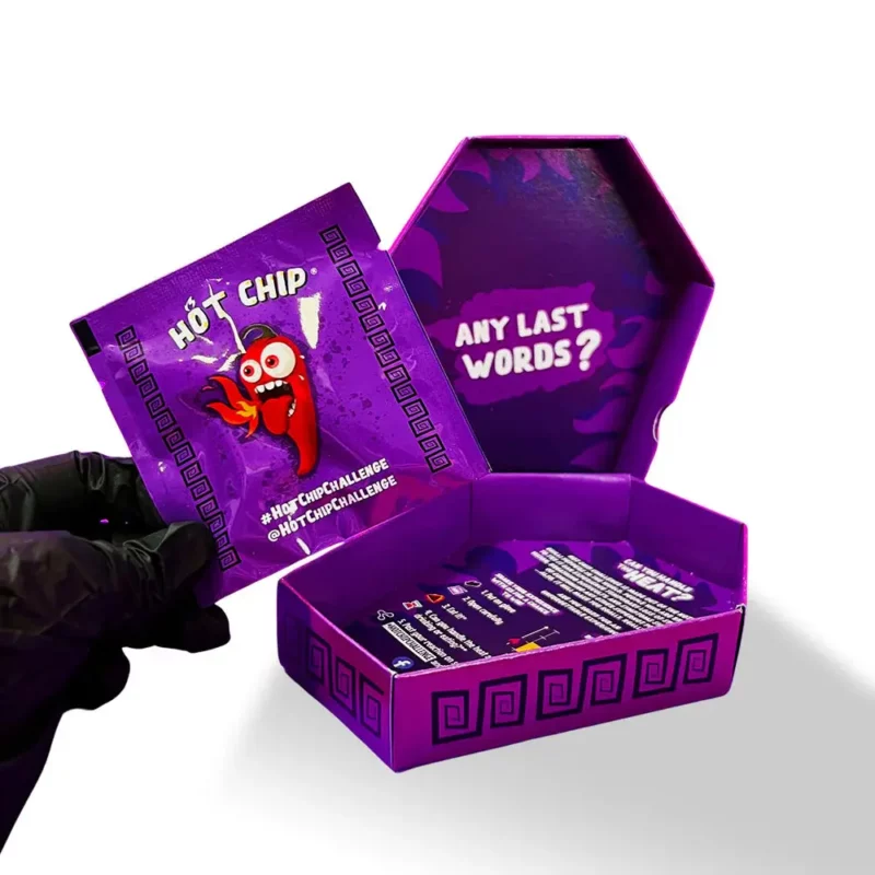 2 200 000 millions sur l'échelle de scoville pour le one hot chips challenge