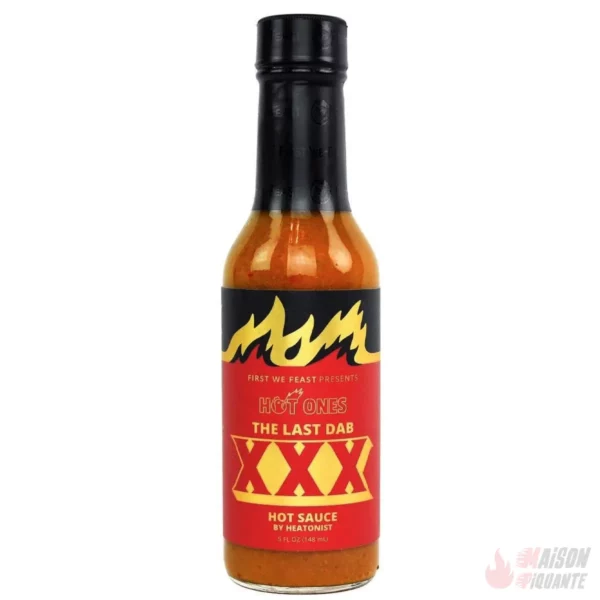 Sauce Hot Ones The Last Dab XXX a base de peppers X