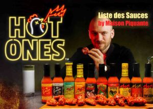 liste des sauces hot ones