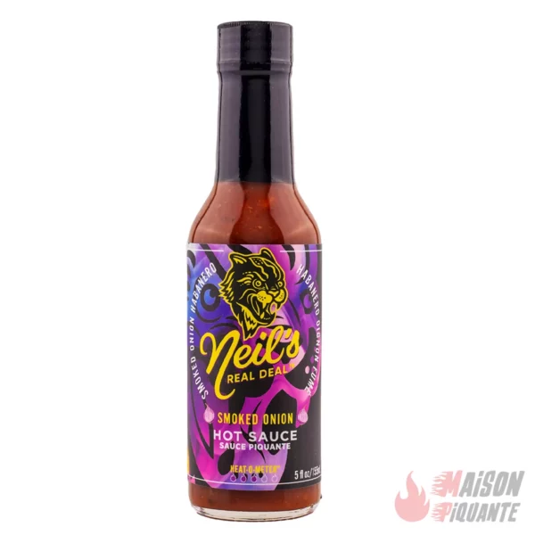 Smoked Onion Habanero Hot Sauce Neil's Real Deal