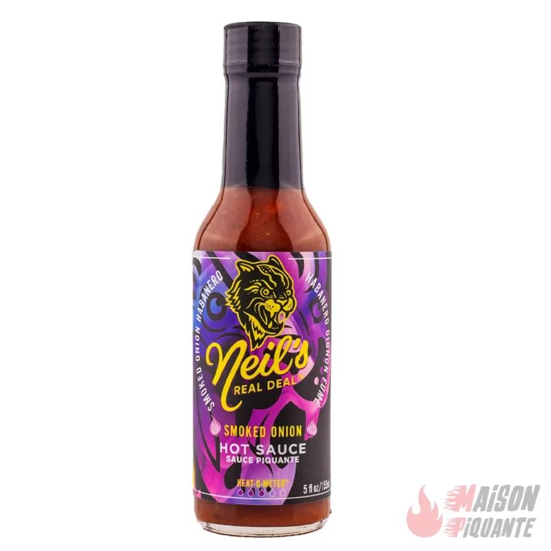 Smoked Onion Habanero Hot Sauce Neil's Real Deal