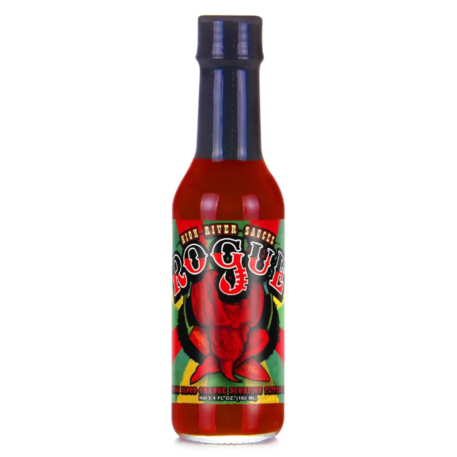 Rogue High River Hot Sauce saveur Orange sanguine, Pomme et Poire