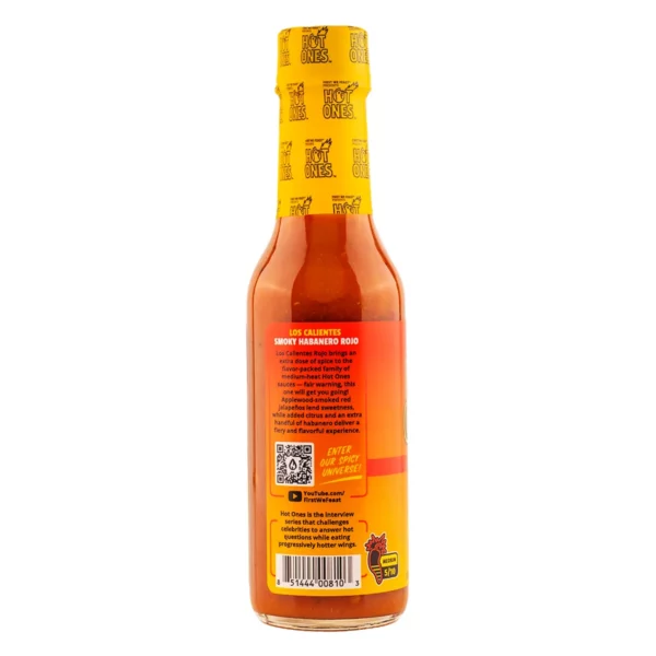 Sauce Los Calientes Rojo Hot Ones 49 000 sur scoville