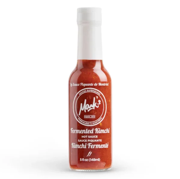 sauce piquante au kimchi et piment thai de chez mark's