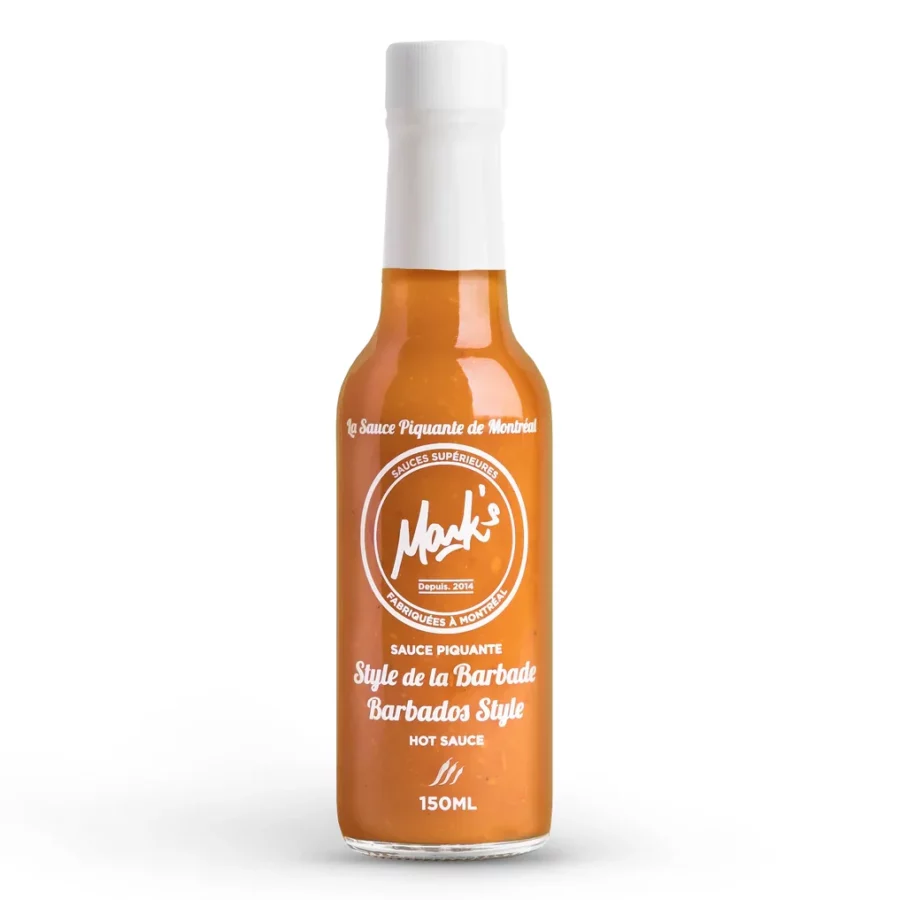 sauce pimentée mark's style barbade