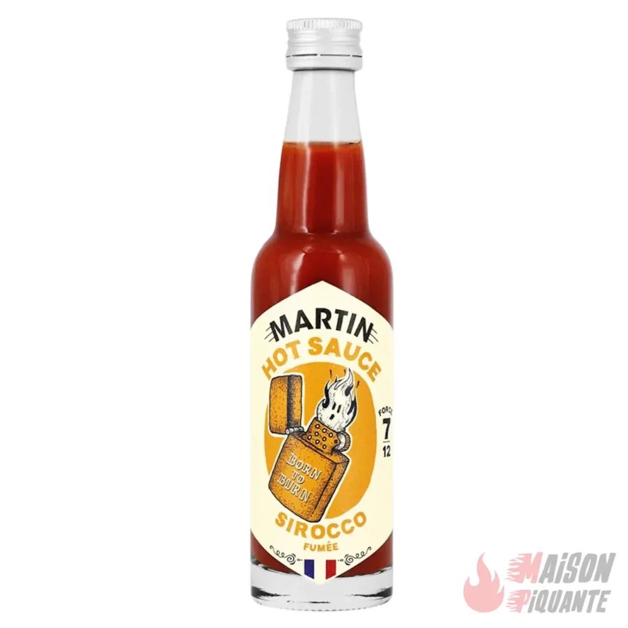 sauce martin piquante sirocco fumee avec son briquet zippo
