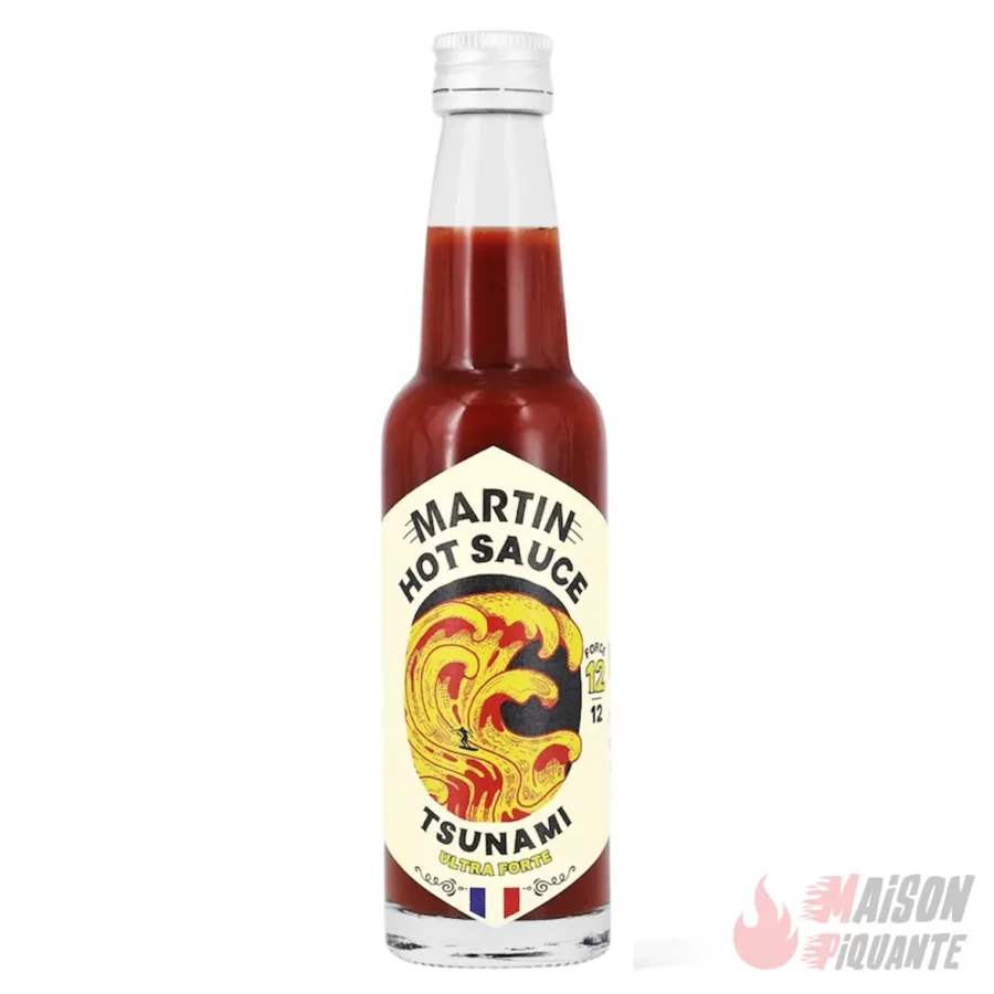 la sauce martin tsunami est a 1 million sur l'échelle de scoville