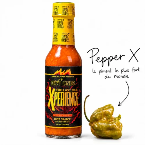 sauce piquante au pepperx : Last Dab Xperience de Hot Ones