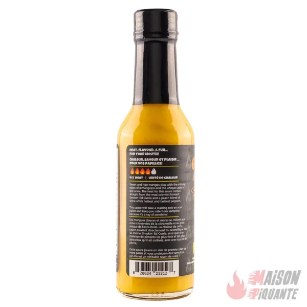 Tropic Star Hot Sauce Ginger Goat liste ingredient