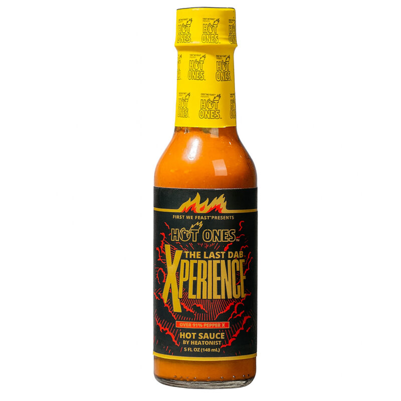 Sauce The Last Dab Xperience by Hot Ones® USA et Heatonist a base du pepperX