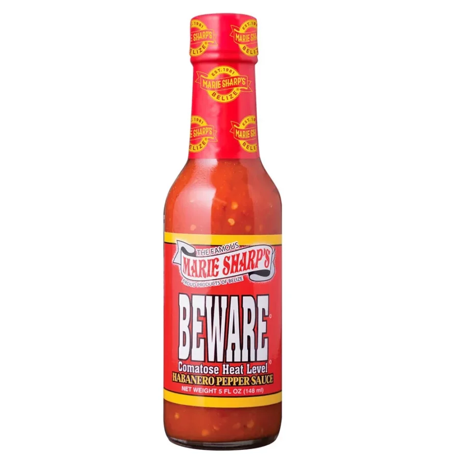 Beware Habanero Pepper Sauce Marie Sharp's typiquement mexicaine