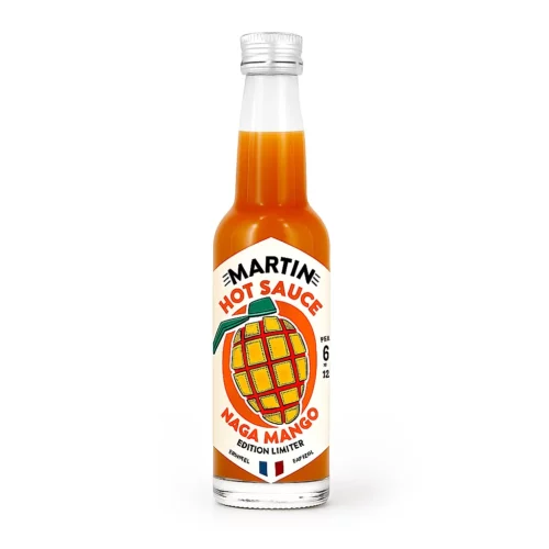 Sauce Martin Naga Mango Édition limitée saveur mangue