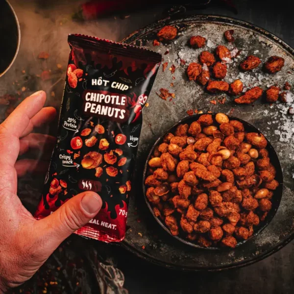 Cacahuètes au Piment - Flaming Peanuts Hot Ship - 70g – Image 2