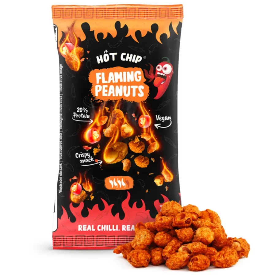 cacahuète piquante hot chip