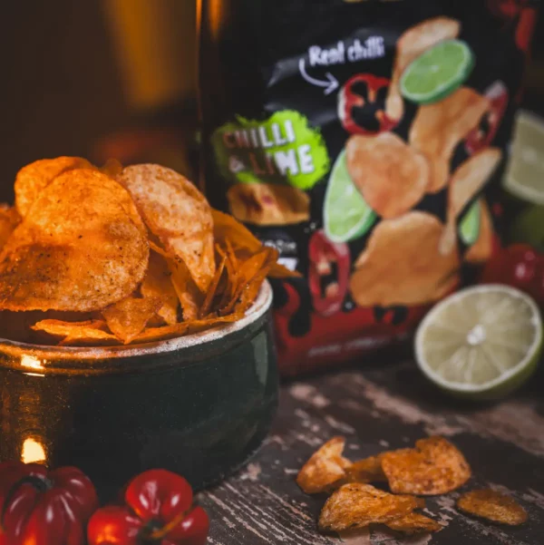chips citron vert piment hot