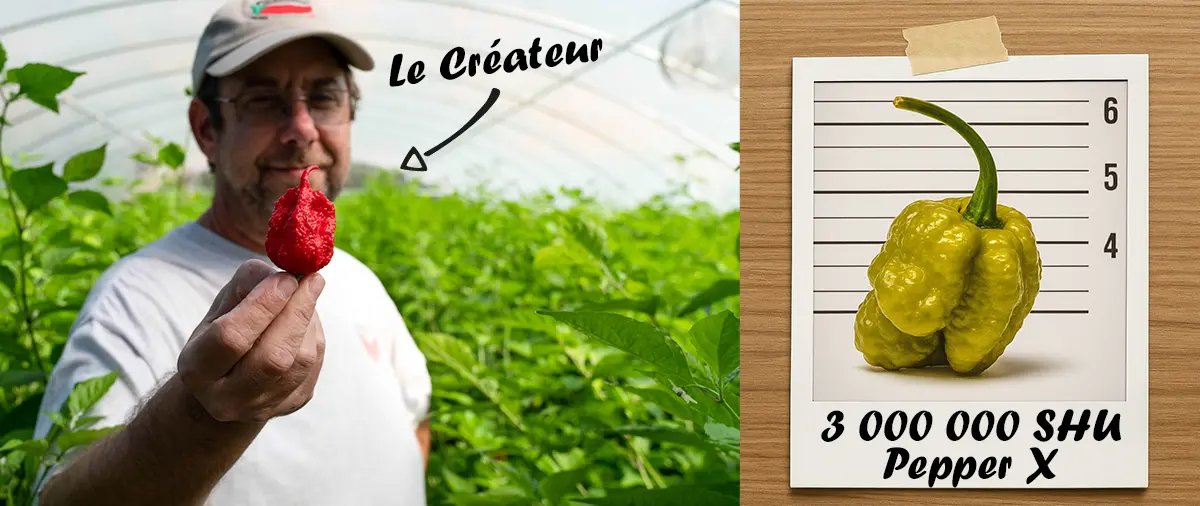 le pepper x est le piment le plus fort du monde