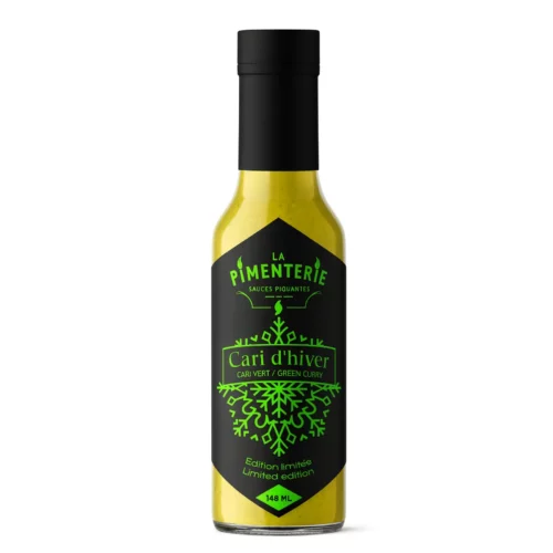sauce hot ones complement dingo à base de coco curry vert de la pimenterie