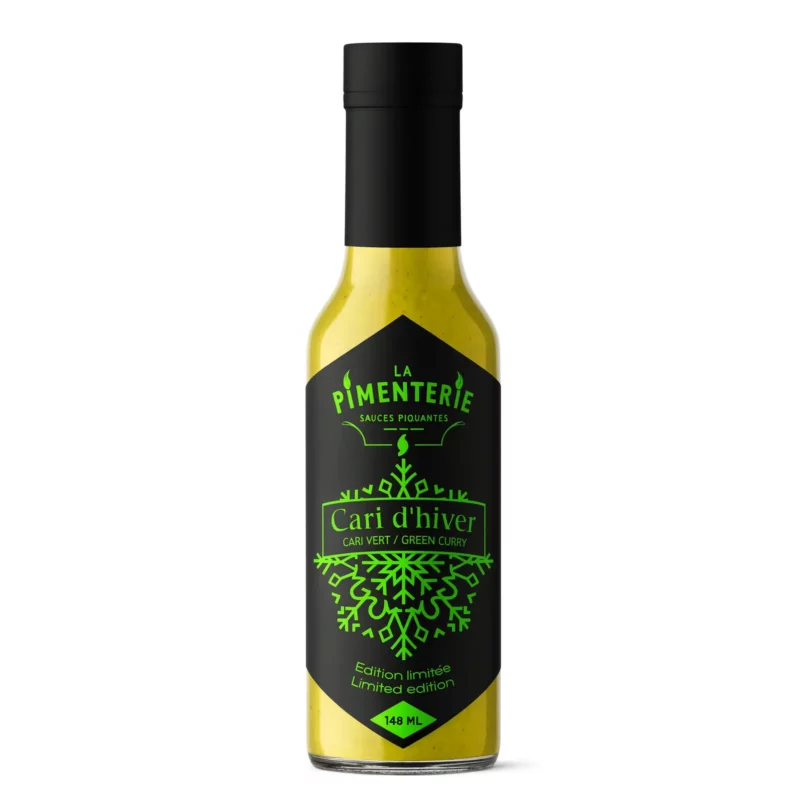 sauce hot ones complement dingo à base de coco curry vert de la pimenterie