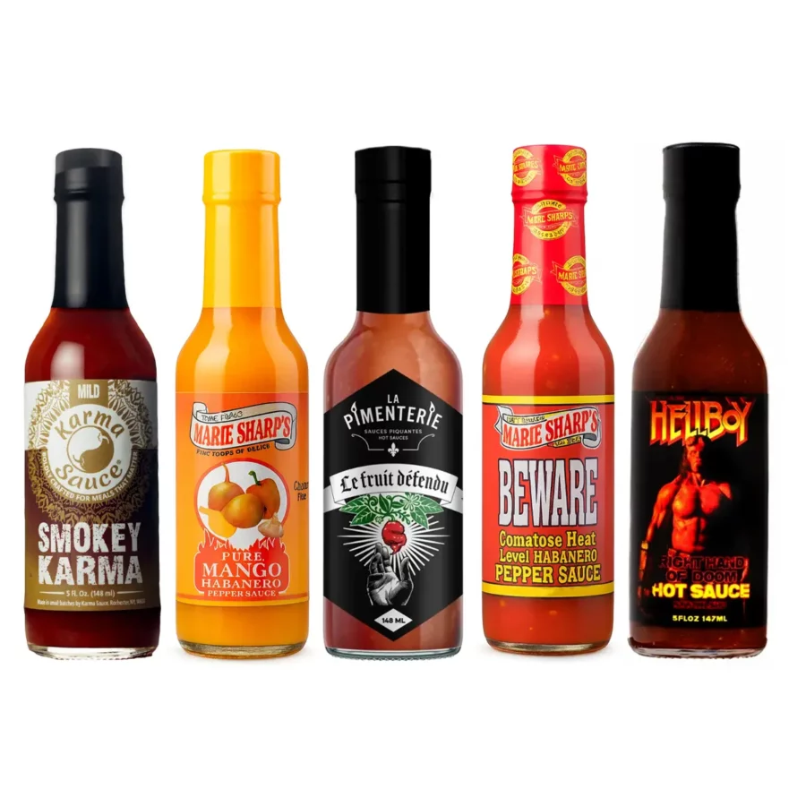 pack hot ones king 5 sauces