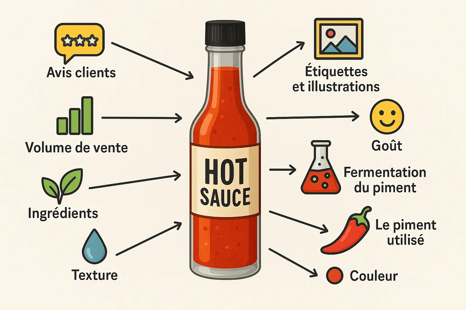 nos critères de sélection pour les meilleurs sauces piquantes