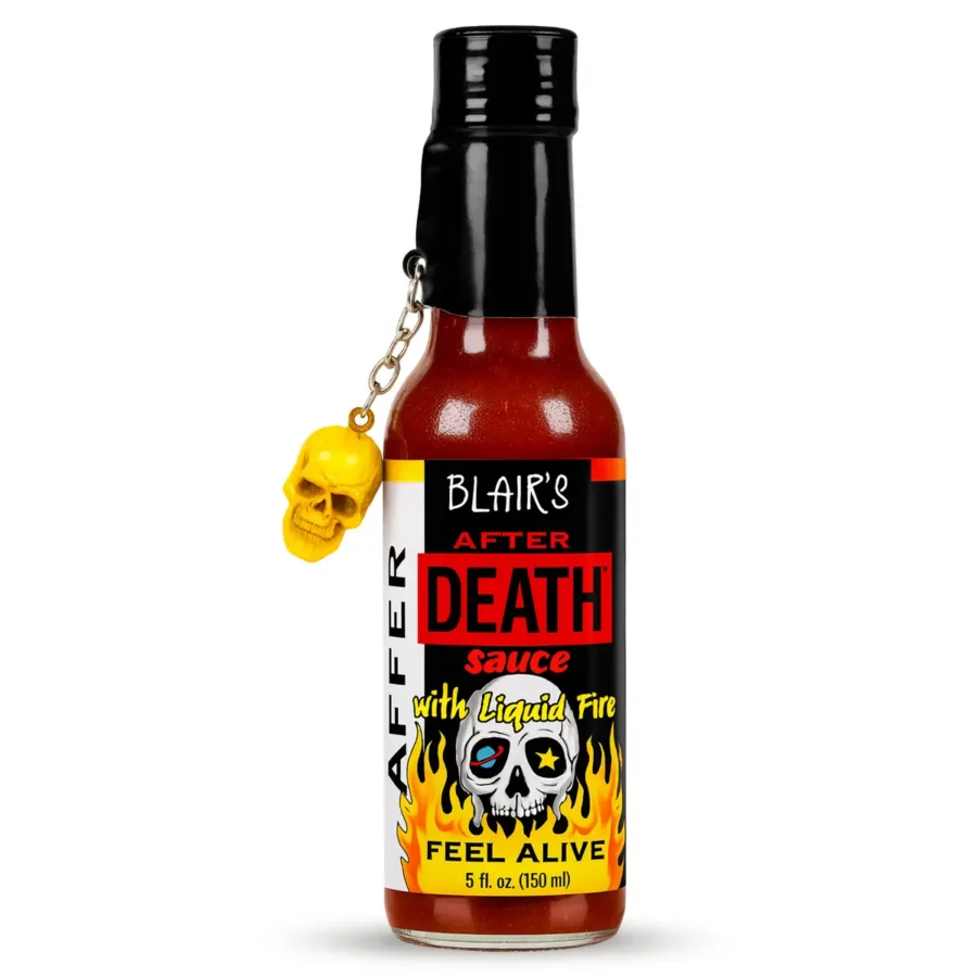 Sauce Blair's After Death with liquid fire