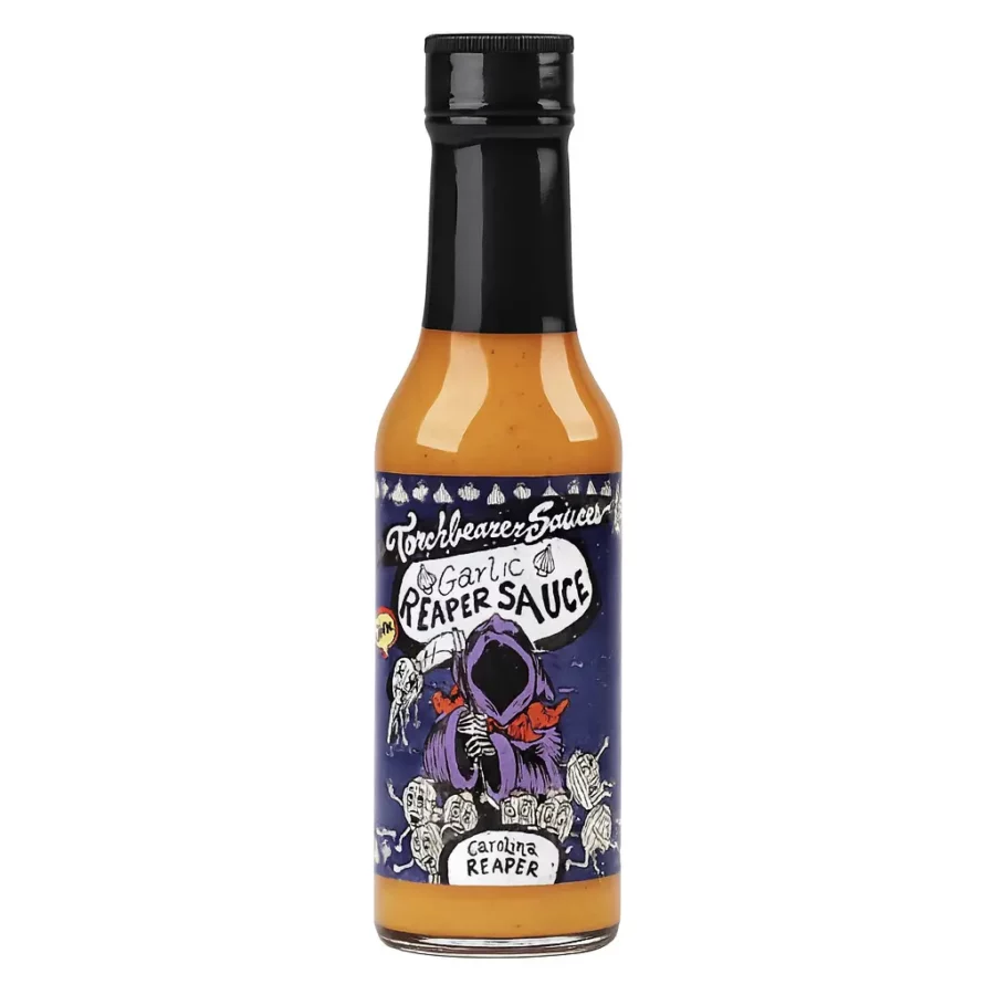 La sauce piquante Garlic Reaper Hot Torchbearer